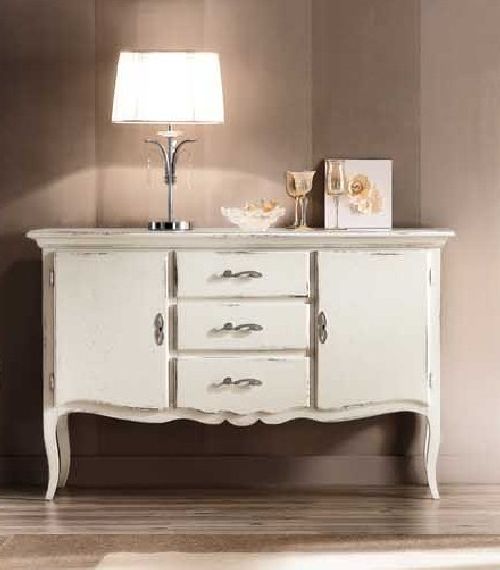 CREDENZA 2 ANTE 3 CASSETTI